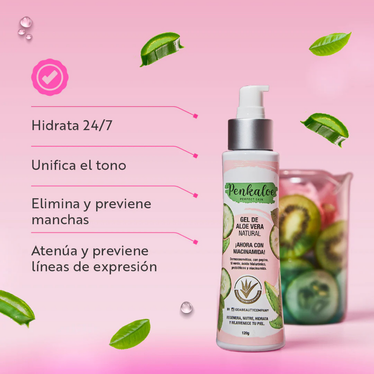 PenKaloe Aloe Vera Gel 120 ML