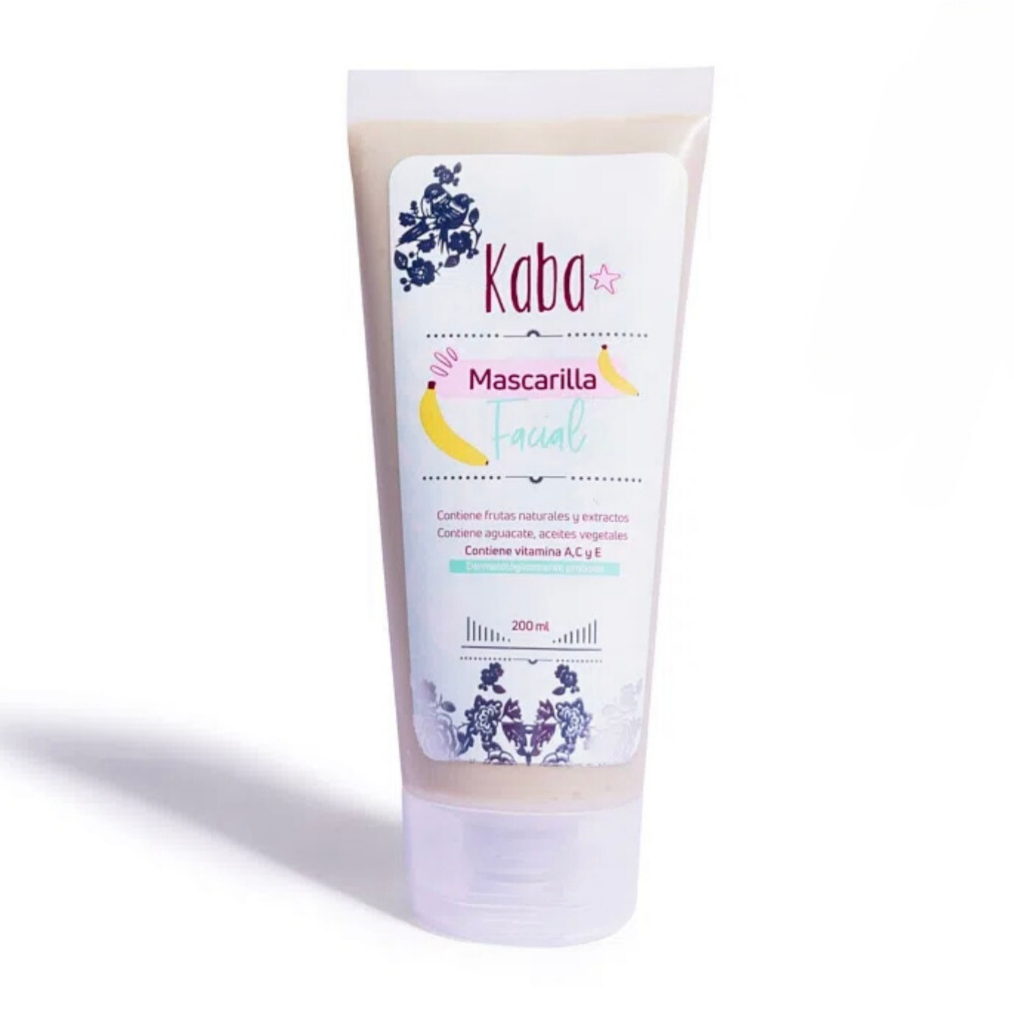 Mascarilla facial de plátano Kaba de 200 ml