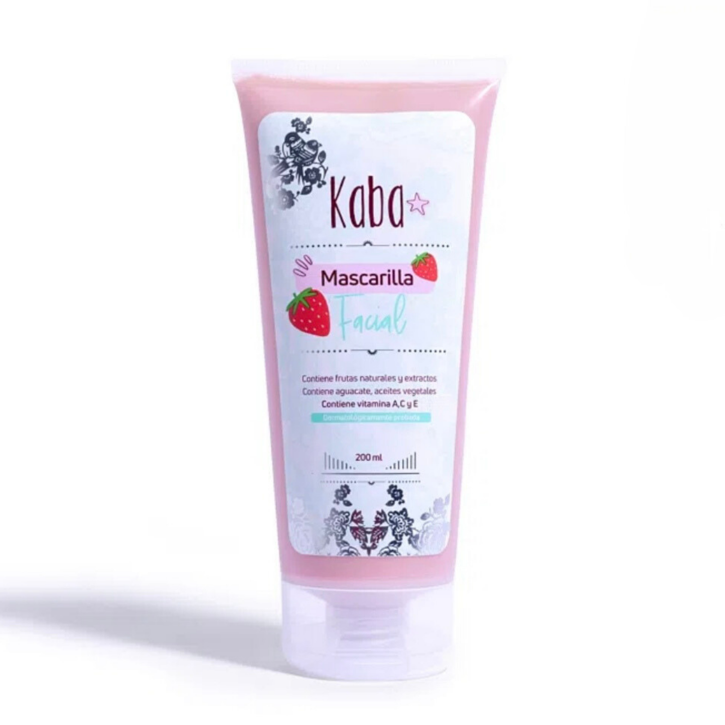 Mascarilla facial de frutos rojos Kaba 200 ml