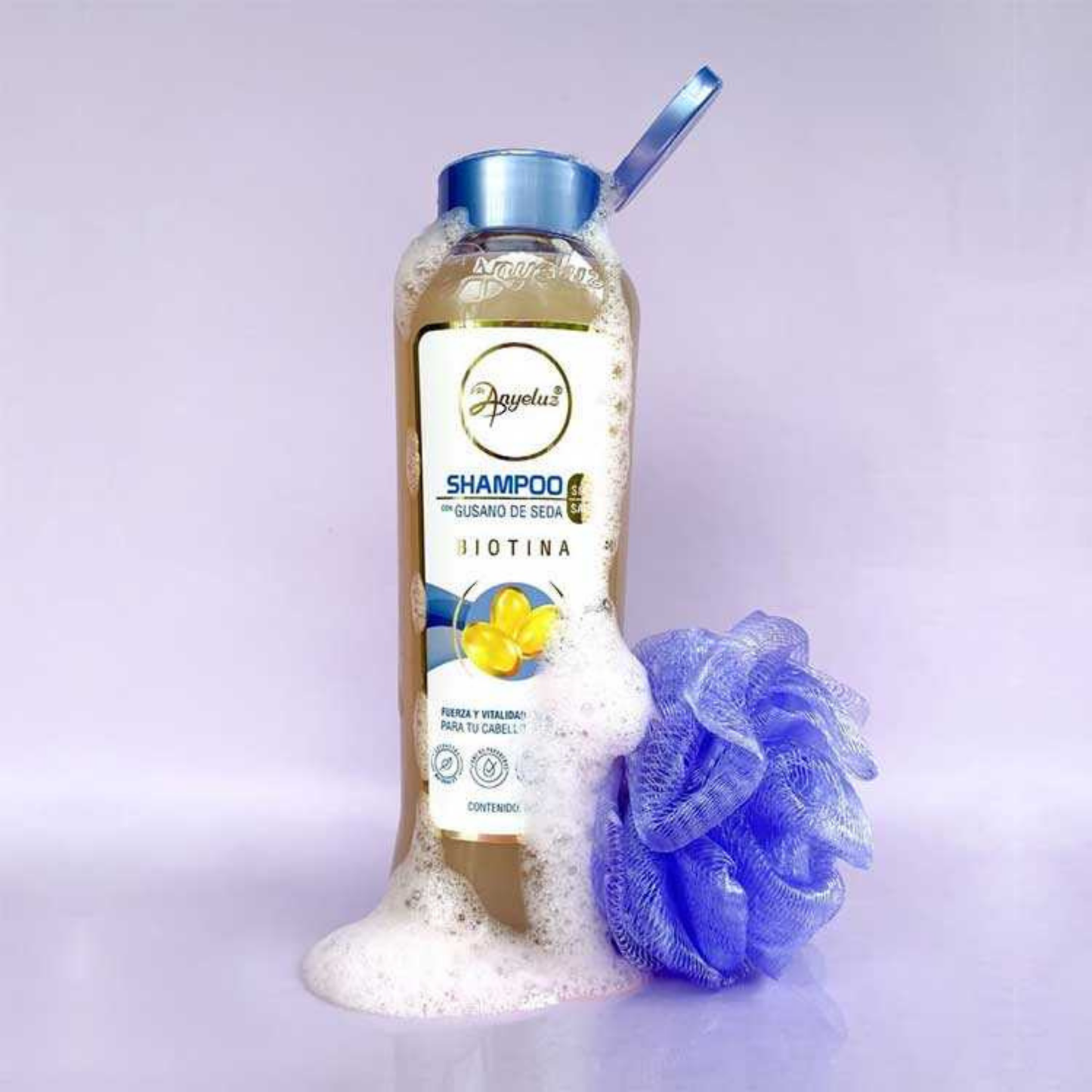 Champú de gusanos de seda 500 ml