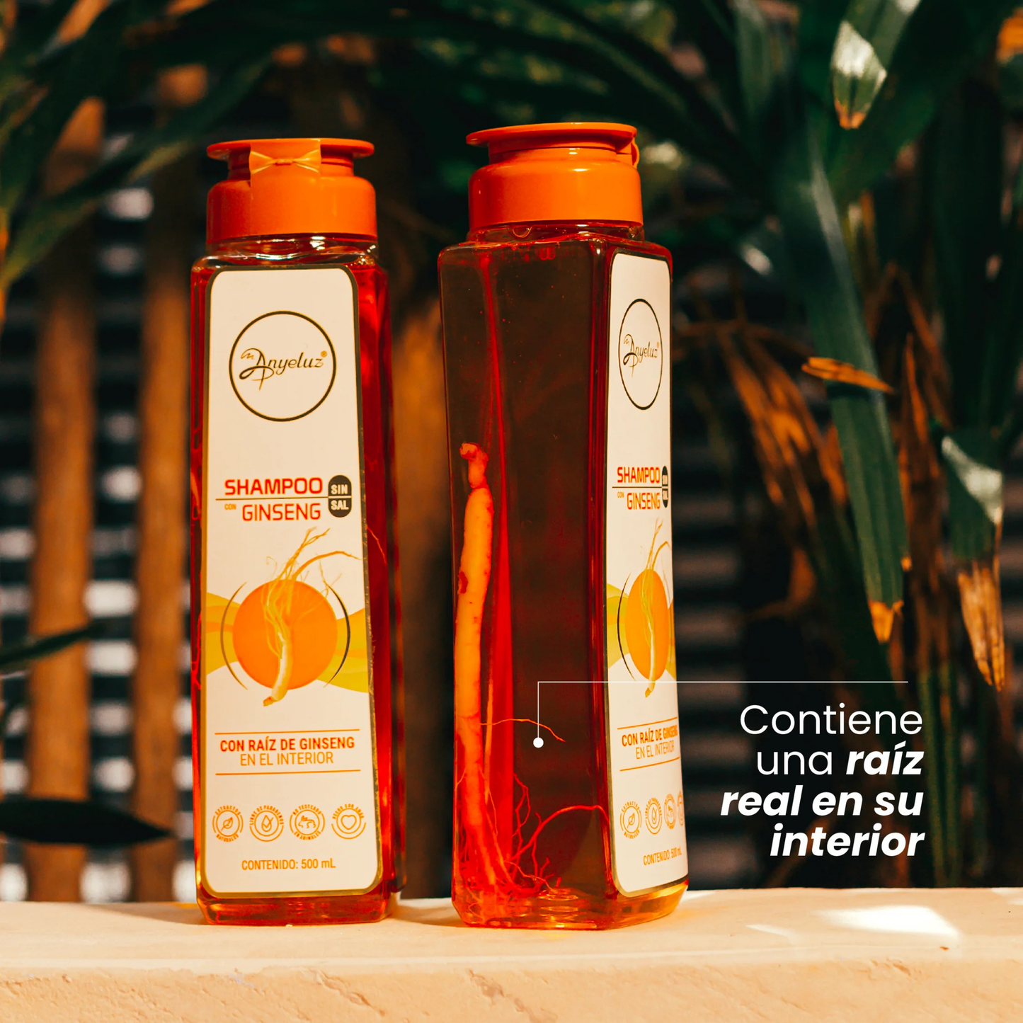 Shampoo with Ginseng 500 ML