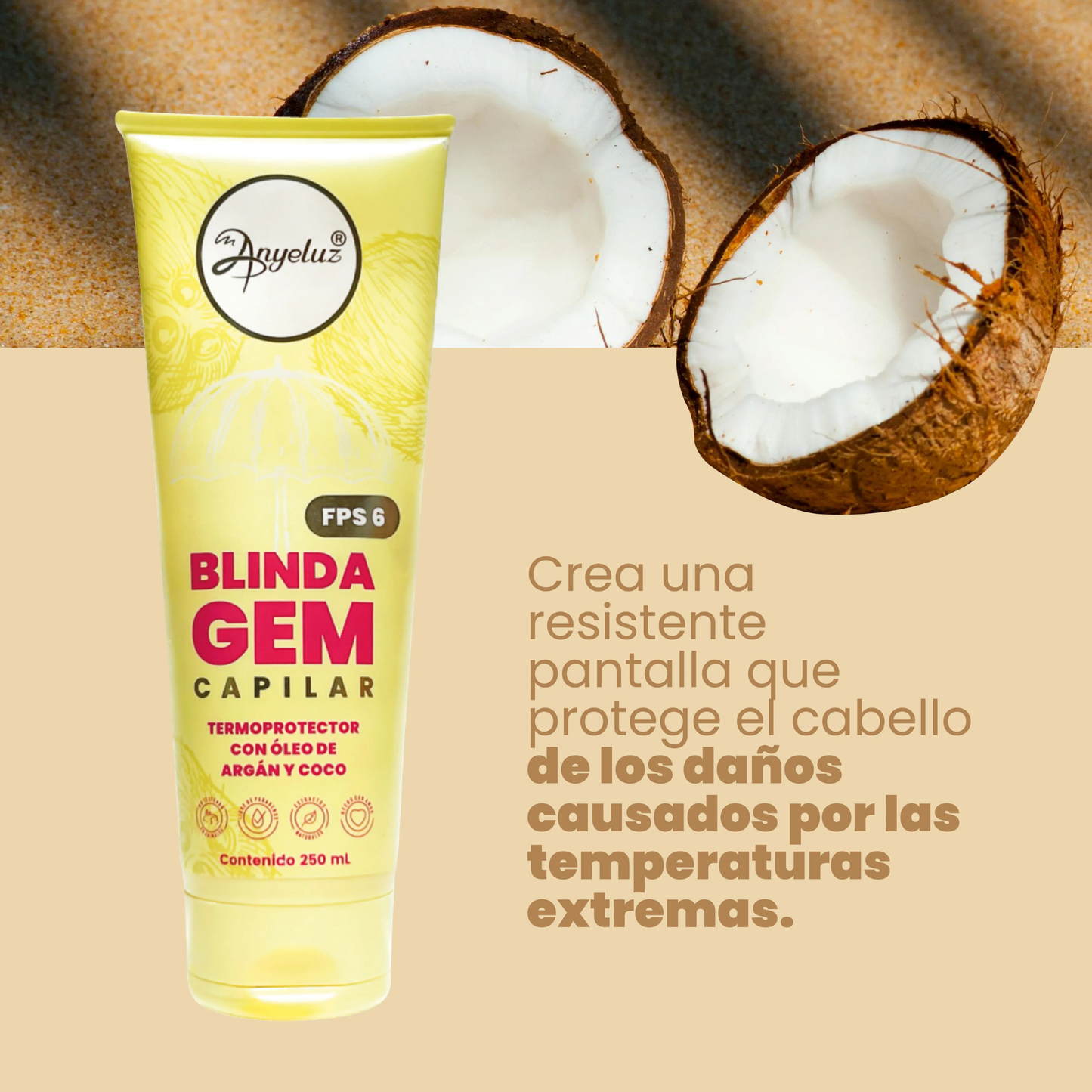 Blindagem Termoprotector 250ML