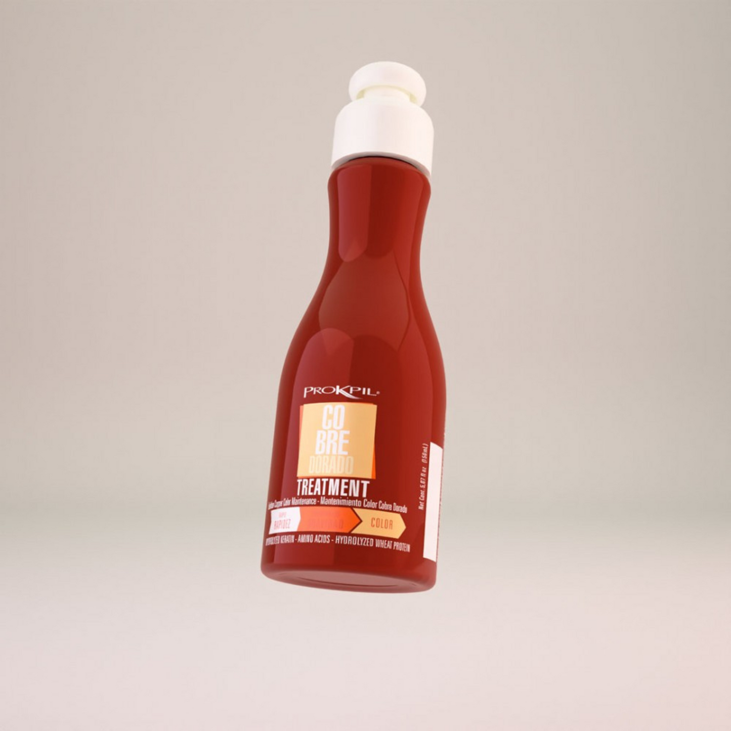 Gold-plated copper-colored treatment 150 ML