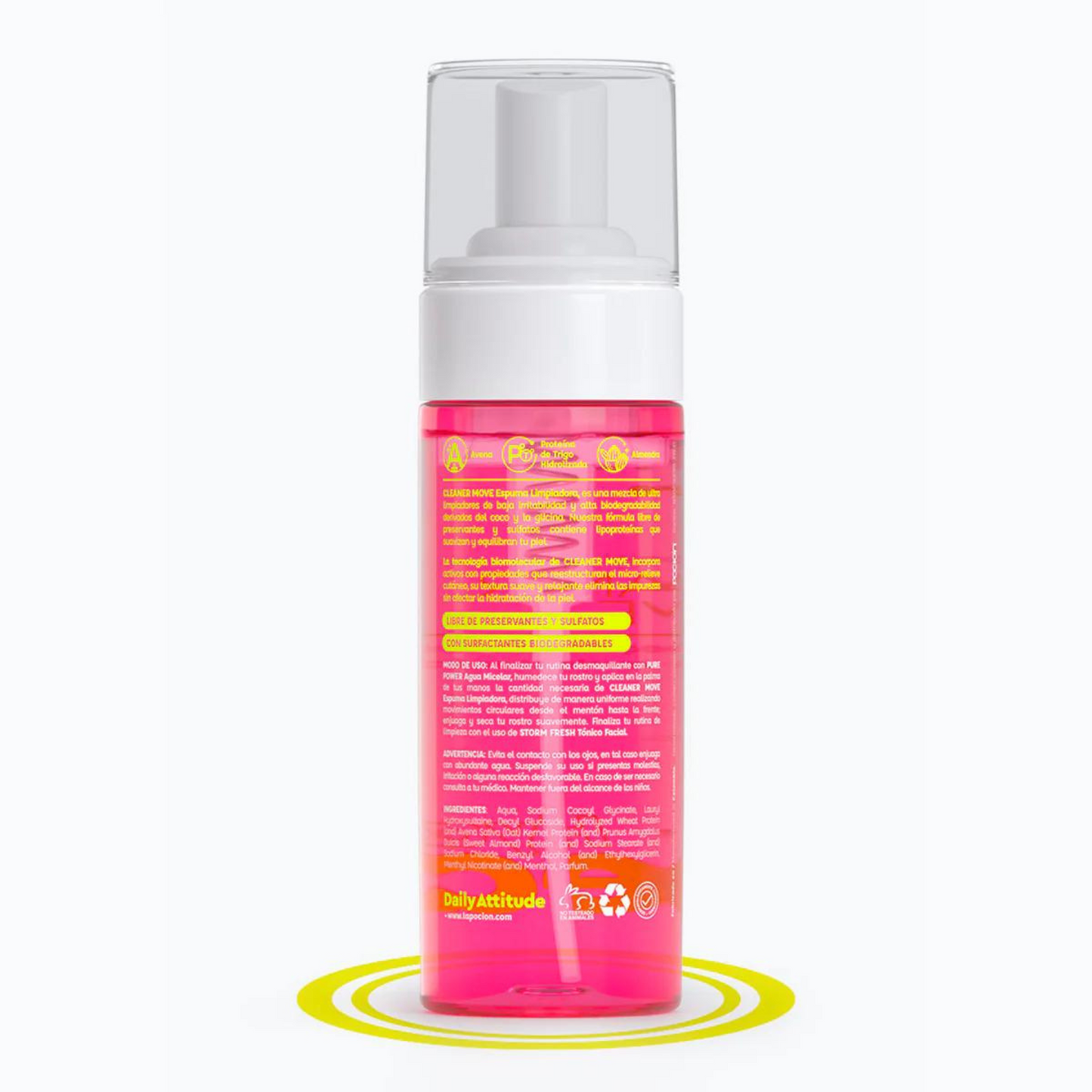 Espuma facial limpiadora Move 150 ml