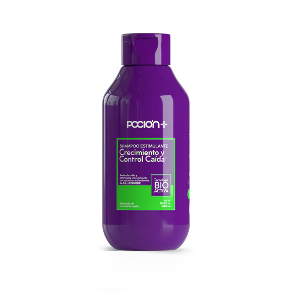 Shampoo de crecimiento y control caída