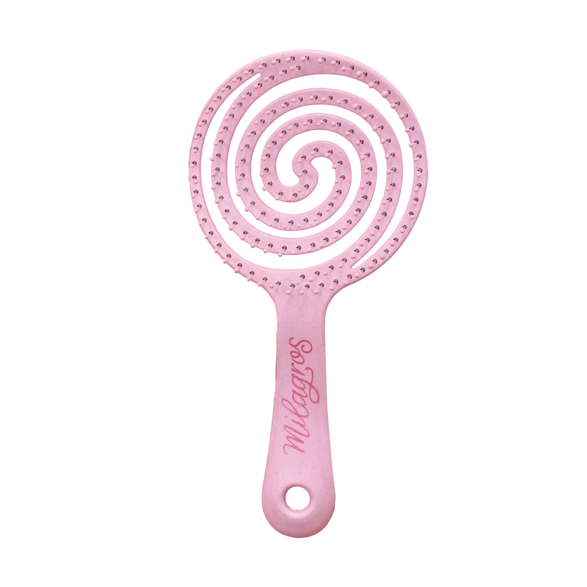Anti-tangle brush and 2-in-1 hair massager