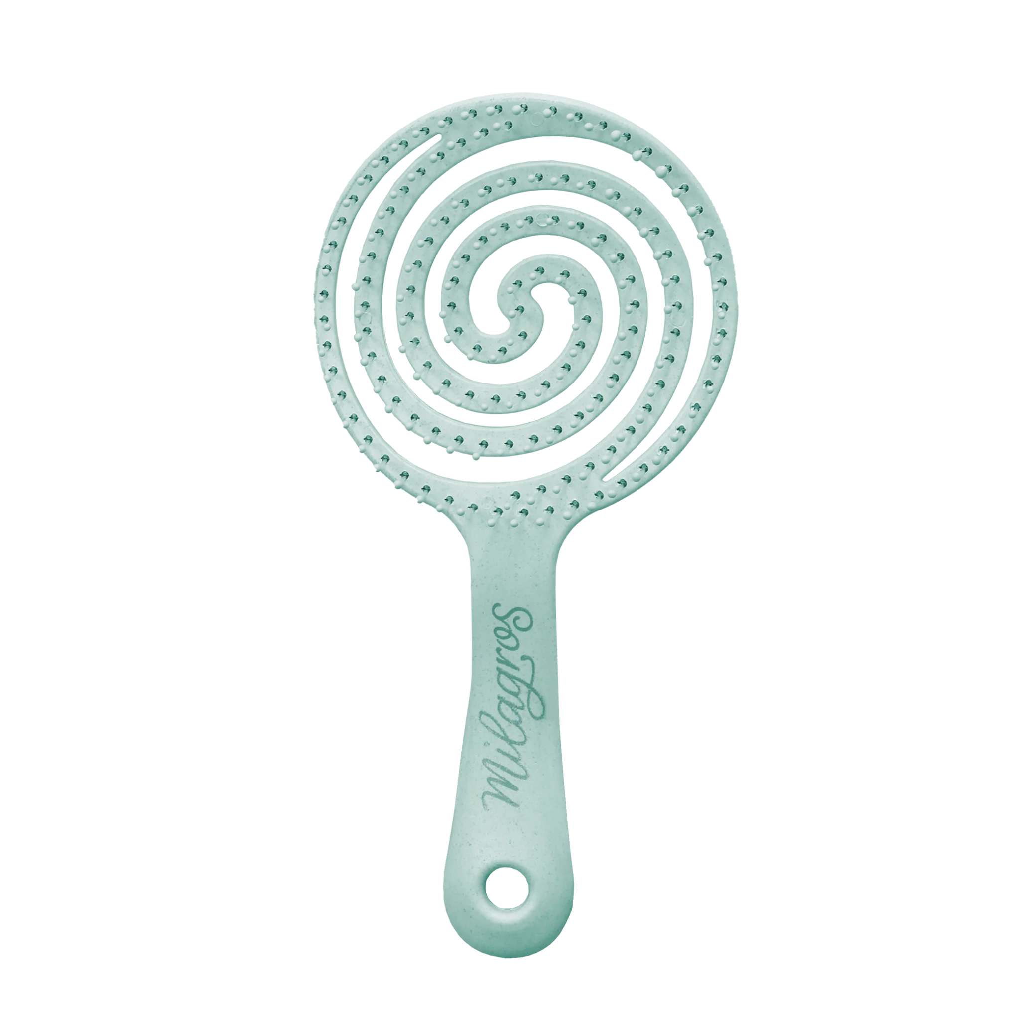 Anti-tangle brush and 2-in-1 hair massager