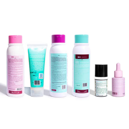 Kaba Intensive Growth Kit + La Receta Oil for Ends (6 Products)