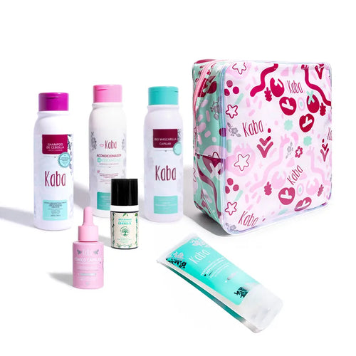 Kaba Intensive Growth Kit + La Receta Oil for Ends (6 Products)