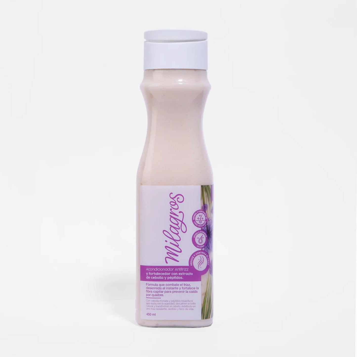 Anti-Frizz and Strengthening Conditioner with Onion Extract and Peptides 450 ML